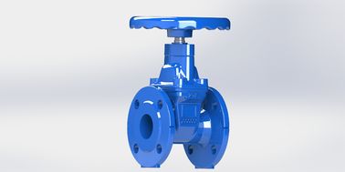 O baixo torque Resilent assentou a válvula de porta para beber/sistema de águas residuais