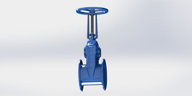 DN50 - válvula de porta de aumentação da haste DN300 para a fábrica de tratamento da água potável