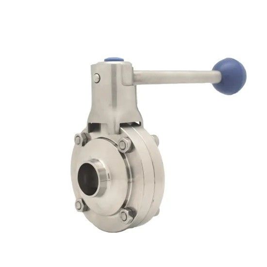 Os SS forjados 304 316L válvula de borboleta soldaram/soldas de extremidade para o sistema de tubulação de alta temperatura