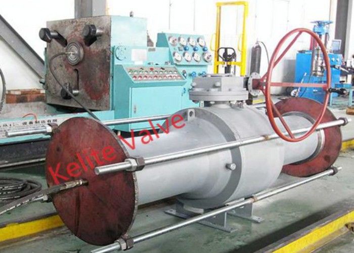 Válvula de bola inteiramente soldada segura para a estação de bombeamento da compressão