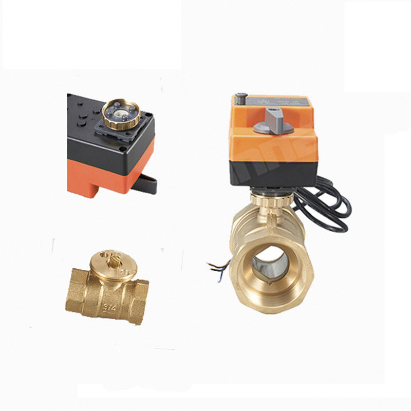 Válvula de bola atuada elétrica exata de 2 maneiras para o nível de água/controle de fluxo