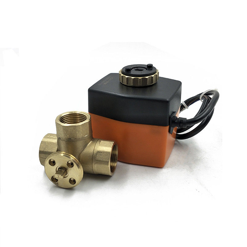 Válvula de bola operada motor da C.C., válvula de bola automática do controle de flutuação