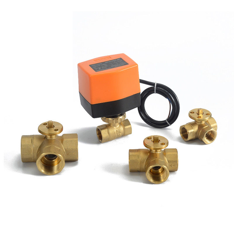 Válvula de bola atuada elétrica do controle de flutuação com estrutura compacta