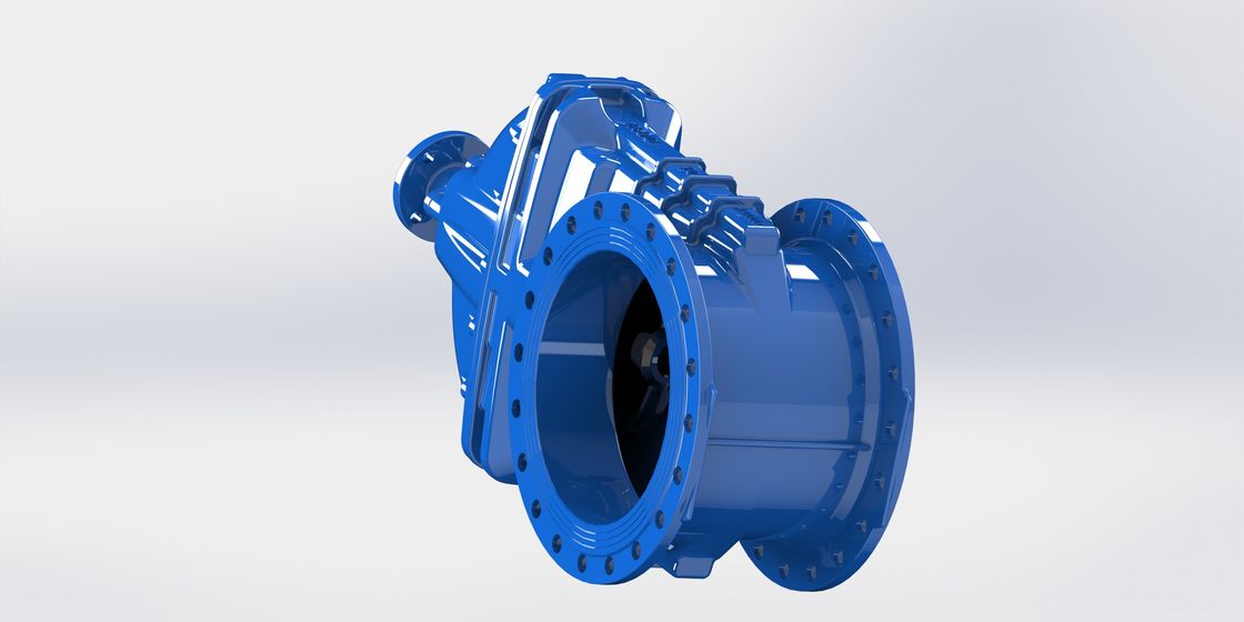Válvula de porta assentada resiliente do ferro dútile com o revestimento ligado da cola Epoxy da fusão