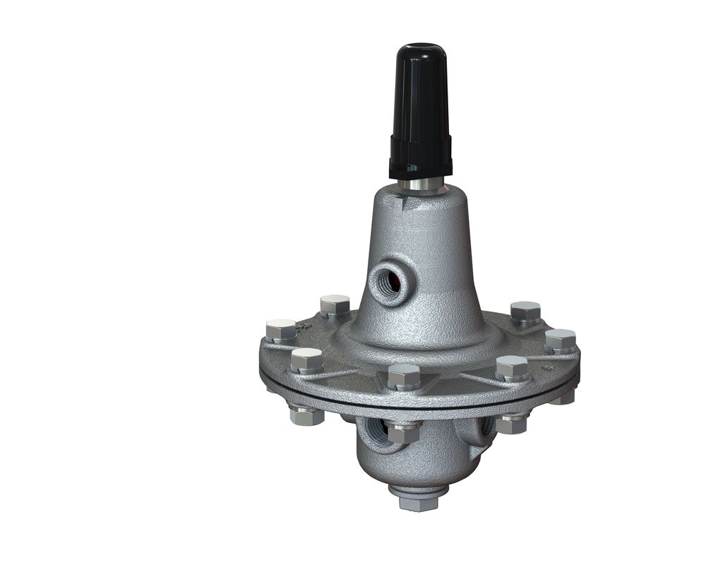Válvula de controle dútile do líquido do ferro com o diafragma de nylon do reforço de EPDM