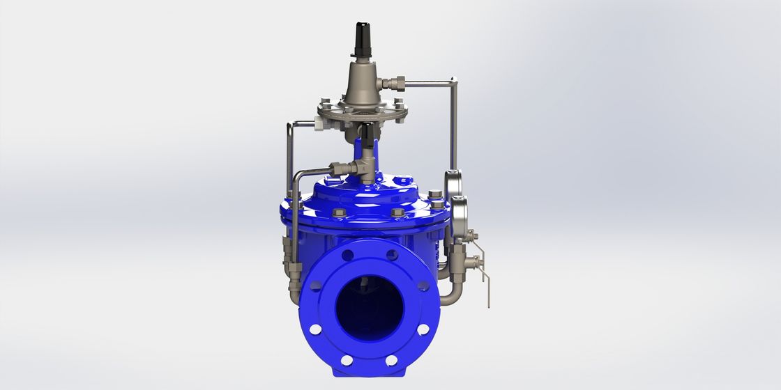 Válvula de controle dútile do líquido do ferro com o diafragma de nylon do reforço de EPDM